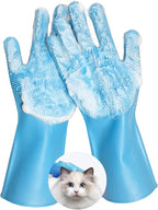 Pet Grooming Gloves Bite-Resistant Pet Bathing Gloves by Unknown