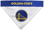 Pets First NBA Golden State Warriors Reversible Bandana Size XX-Large - Image 2