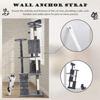 Heavy Duty Cat Tree Tower, Cat Condo, Hanging Ball - Image 2