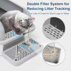 2 Pack XL Stainless Steel Litter Box Enclosure - Image 5