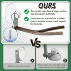2 Pcs Natural Bird Perch Stand - Image 4