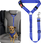 BWOGUE Pet Dog Cat Seat Belts, Car Headrest Restraint Adjustable Safety Leads by BWOGUEPetHome