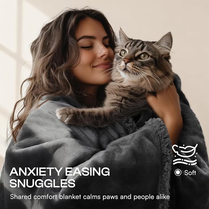 Waterproof Pet Blanket, Liquid Pee Proof Dog Blanket - Image 2