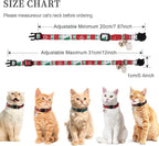 Unique style paws 2 Pack Christmas Kitten Collar Breakaway - Image 3