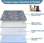 Washable Pee Pads for Dogs 72"x72", Reusable Puppy Pads Extra Large Upgrade - Image 2