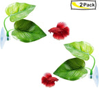 CousDUoBe 2 Pack Betta Fish Leaf Pad Improves Betta's Health by Simulating The - Image 8