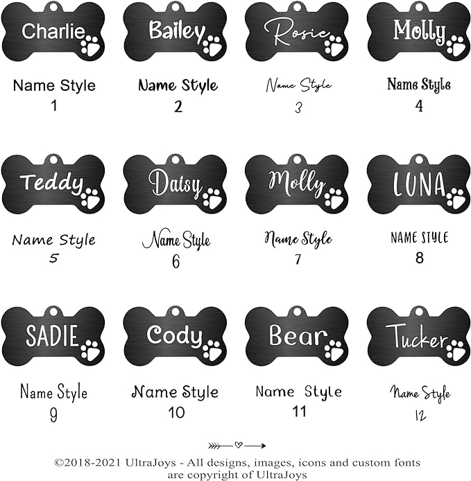 Ultra Joys Dog Tags Personalized - Image 5