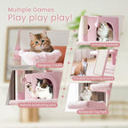 SHA CERLIN 68 Inches Multi-Level Large Cat Tree - Image 3