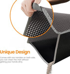 Cat Litter Mat, Upgrade Super Waterproof Back Layer Litter Box Mat, Non Slip - Image 2