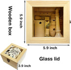 ZDH 9-Piece Wooden Bird Call Set – Handcrafted Bird-Call in Acrylic Wooden Box - Image 2
