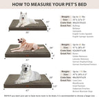 WNPETHOME Orthopedic XXL Dog Beds Large Sized Dog, Waterproof Extra Large Dogs - Image 5