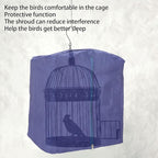 GLOGLOW Parakeet Cage Cover, Bird Cage Cover Breathable - Image 3