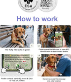 ESA Dog Tag, QR Code Dog Tag, Modifiable Free Pet Online Profile, Scannable QR - Image 5