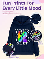 WELAKEN Sweatshirts for Girls Toddler & Kids II Little Girl's Pullover Tops - Image 4