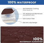 Waterproof Couch Covers for Pets, Waterproof Dog Bed Cover, Anti-Slip Soft Dog - Image 2