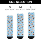 D-Story Custom Face Socks, Personalized Photo Picture on Socks, Unisex Athletic - Image 6