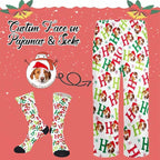 Custom Pajamas Pants with Photo - Image 2