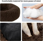 Nisrada Dog Bed for Small Medium Large Dogs, 24 inch Calming Dogs Bed, - Image 2