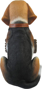 DWK Front Porch Dog Outdoor Welcome Sign Decorative Statue | Cute Dog Welcome - Image 4