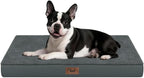 Plush Orthopedic Dog Bed for Medium Dogs & Puppies, Waterproof Dog Beds 29x18 by TailStories