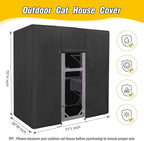 Kingling Outdoor Cat House Cover Weatherproof, Thermal Covers - Image 2