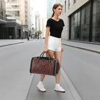 Stylish Leather Pet Carrier for Small Dogs and Cats Up to 15 lbs, Airline - Image 7
