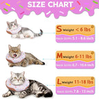 Cat Cone Collar Soft, Waterproof Cat Recovery Collars Spay Cones to Stop - Image 2