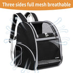 Cat Backpack Carrier for Small Dogs and Medium cat Puppy Kitten Bunny Pet - Image 2