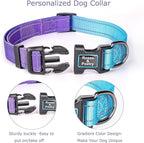 Roses&Poetry Reflective Dog Collar - Image 2