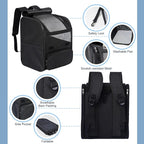 Pesen Cat Backpack Carrier, Breathable & Foldable Pet Carriers - Image 2