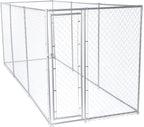 Lucky Dog 10' x 10' x 6' Heavy Duty Outdoor Welded Galvanized Steel Chain Link - Image 6