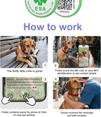 ESA Dog Tag, QR Code Dog Tag, Modifiable Free Pet Online Profile, Scannable QR - Image 5