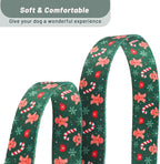 QQPETS Adjustable Soft Dog Collar: Print Flower Pink Multicolor Cute Patterns - Image 4