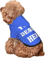 Dog Clothes, Custom Dog Hooded Sweatshirt, Personalized Pet Costume Robe Shirt - Image 6