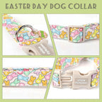 Unique style paws Easter Day Dog Collar Plastic Buckle Collar - Image 3