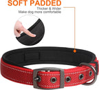 Fida Heavy Duty Dog Collar, Ultra Comfortable Soft Neoprene Padded, Adjustable - Image 4