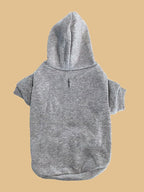 QWINEE Basic Dog Hoodie Sweatshirt Puppy Sweater Warm Cat Costumes Pet Clothes - Image 2