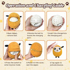 Interactive Moving Dog Toys, 2025 Upgraded Jumping Squeaky Moving Dog Ball - Image 6