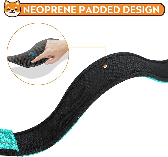 Reflective Dog Collar, Adjustable Soft Neoprene Padded Nylon Pet Collars - Image 4