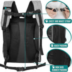 PetAmi Dog Backpack Carrier for Small Large Cat, Ventilated Pet Hiking Backpack - Image 5