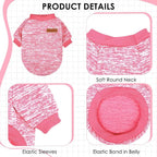2 Pcs Dog Sweaters for Small Dogs Girl Boy Winter Fleece Clothes Warm Soft Dog - Image 3