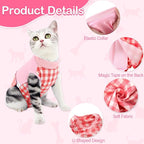 Cat Recovery Suit for Abdominal Wounds or Skin Diseases, Cat Onesie for Cats - Image 2