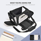 Henkelion Large Soft Sided Cat and Pet Carrier - Image 2