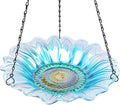 VCUTEKA Bird Bath, Glass Hanging Bird Baths by VCUTEKA