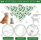 St. Patrick's Day Dog Bandana, 2 Pack Adjustable Holiday Party Pets Saint - Image 3