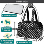 PetAmi Small Dog Purse Carrier, Soft-Sided Pet Carrier Bag - Image 2