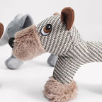 Xcho Linen Safari Companions Squeaky Dog Chew Animals Indestructible Dog Chew - Image 6
