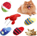 Dog Chew Toy Multi-Shape Comfortable to Touch Plush Cats Chew Stuffed Toy - Image 5