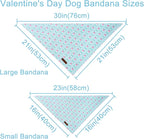 Summer Dog Bandana, UP URARA PUP Strawberry and Bowknot Triangle Bid Scarf - Image 2