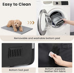 Dog Car Carrier Light Weight 24×17.7×20.5in, Dog Carrier Easy to Assemble - Image 9